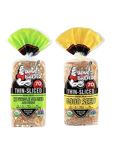 Dave's Killer Bread Grain and Good Seed Thin Slice Variety Pack Organic, Loaves (Total oz)