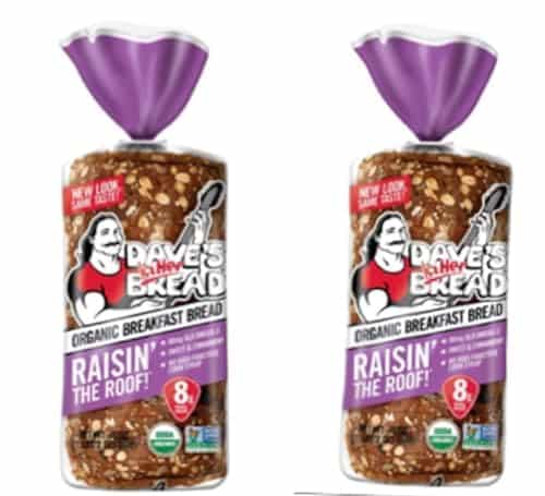 Dave's Killer Bread Organic Raisin Roof Loaves oz, Pack