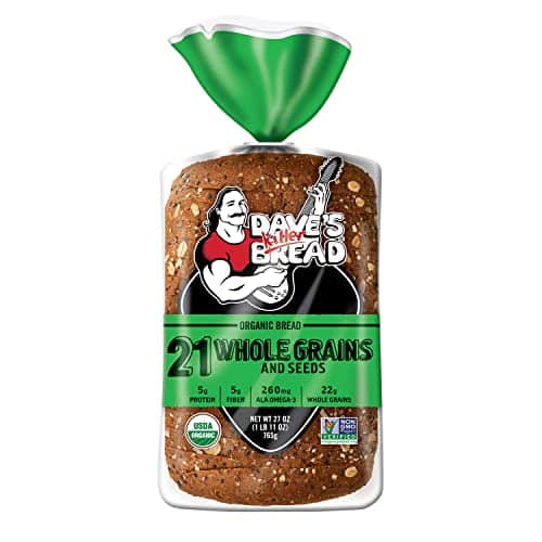 Daveâs Killer Bread Organic hole Grains and Seeds Bread oz Loaf