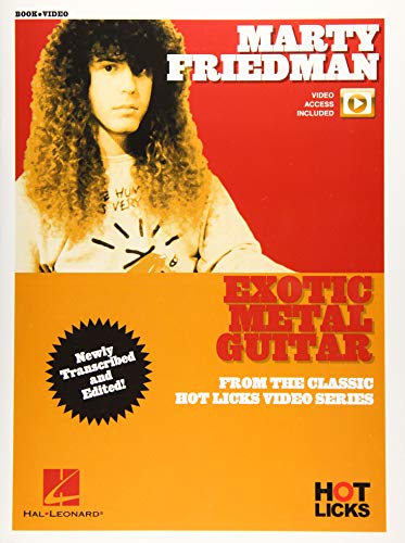 Marty Friedman Exotic Metal Guitar From the Classic Hot Licks Video Series