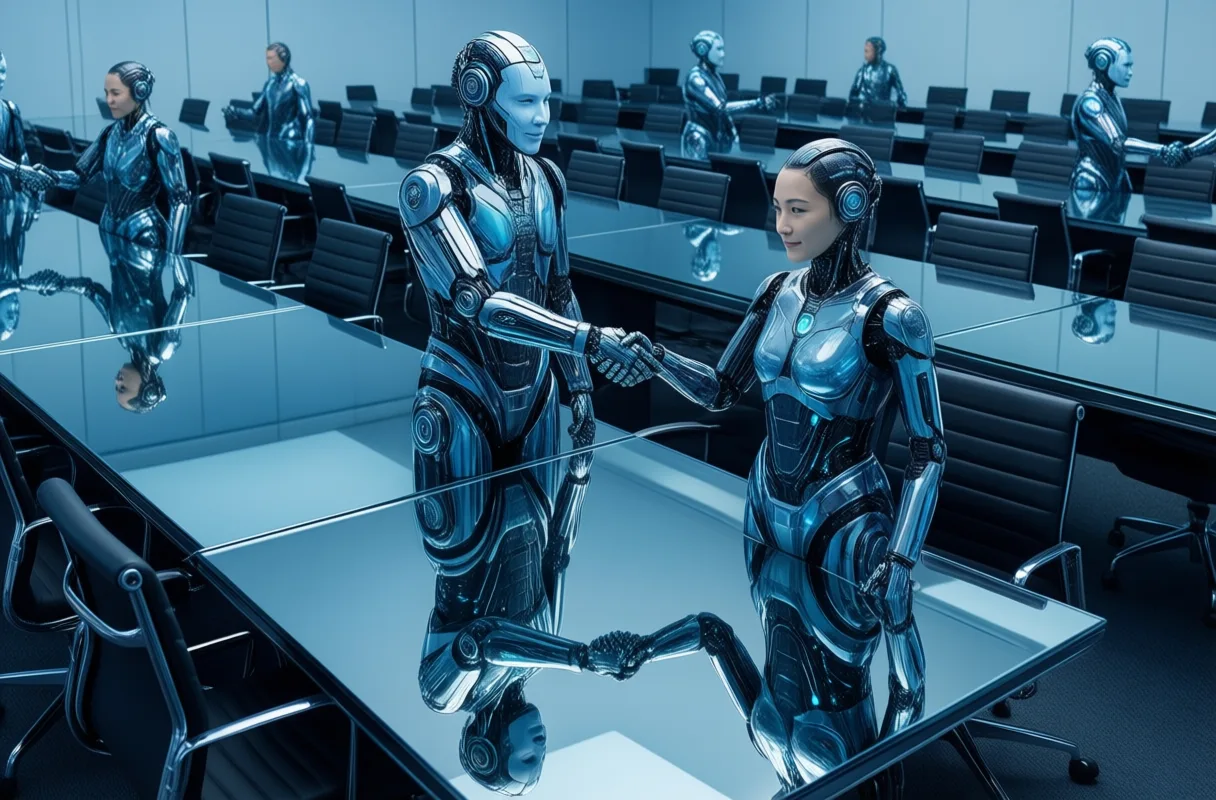 How AI Business Research Works on an Inspectable Network
