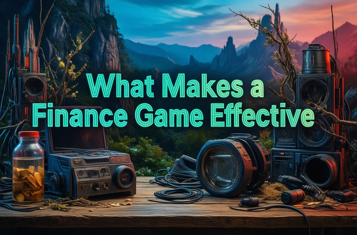 What Makes a Finance Game Effective?
